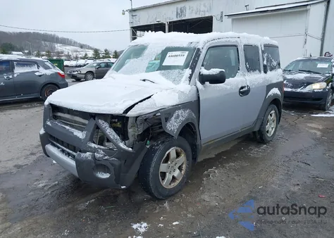 2004 Honda Element Ex from USA, damaged, VIN 5J6YH28554L027054